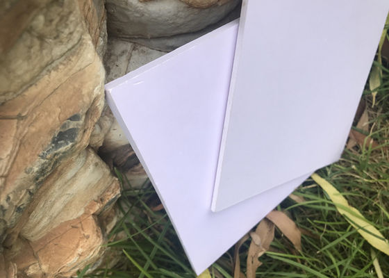 White Color Sintra PVC Foam Board Sound Insulation For Advertising Model Making