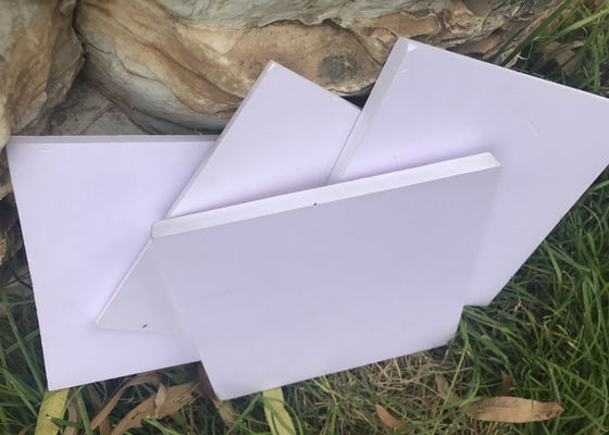 White Color Sintra PVC Foam Board Sound Insulation For Advertising Model Making